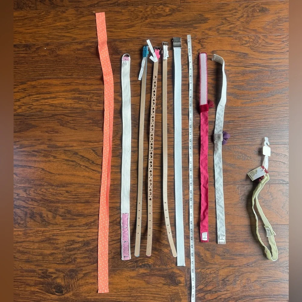 {Ralph Lauren + OshKosh B’gosh + others} lot of belts
